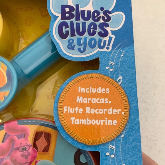 New Nickelodeon Blue's Clues & You Toy Music Play Set - Picture 6 of 6